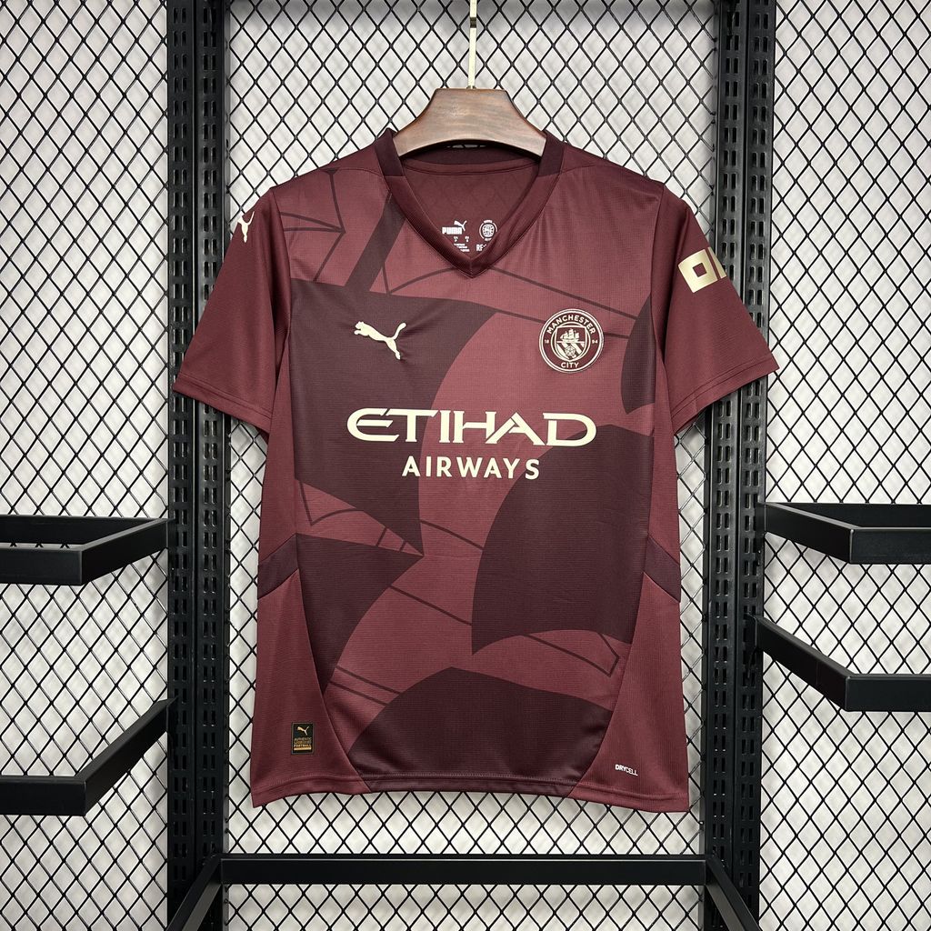 Manchester City Third Away Football Jersey Shirt 2024/25