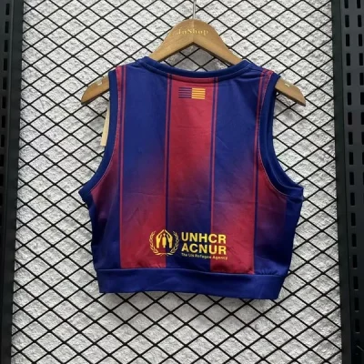 Alternative view of Barcelona Home Women's Vest Soccer Jersey 2025/26