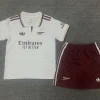 Arsenal Soccer Jersey Away Kids Kit Jersey+Shorts 2025/26