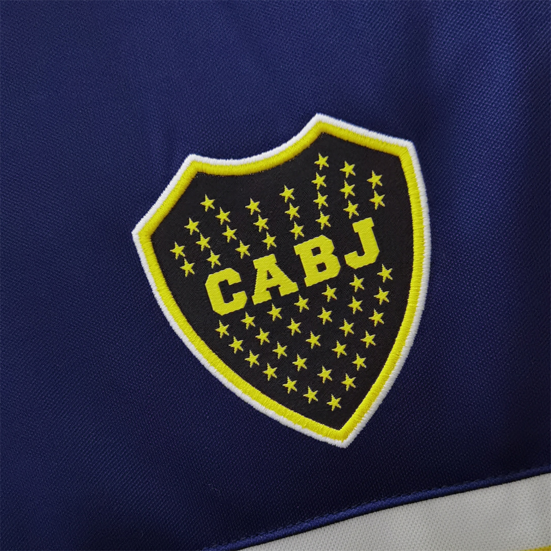 Boca Juniors Retro Soccer Jersey Home Custom Shirt 1996/97 - Image 5