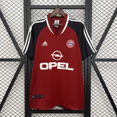 Bayern Munich Retro Jersey Home Soccer Shirt 2001-02