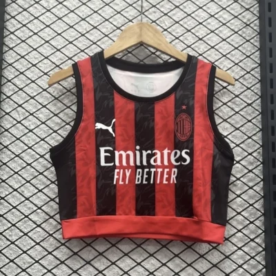 AC Milan Soccer Jersey Home Women's Vest 2025/26