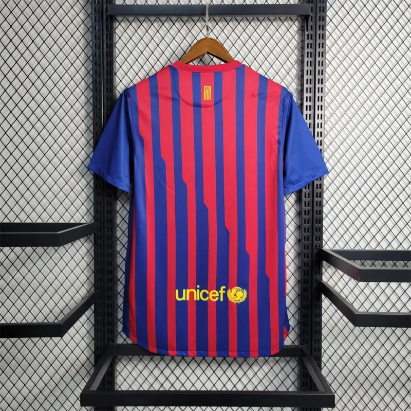 Barcelona Retro Jersey Home Soccer Shirt 2011-12 - Image 2