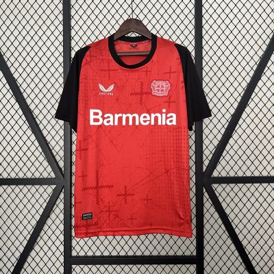 Bayer 04 Leverkusen Soccer Jersey Home Custom Shirt 2024/25