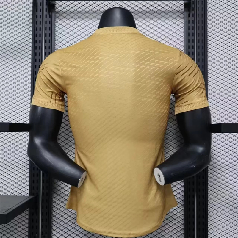 Real Madrid Soccer Jersey Golden Special Edition Shirt 2023/24 - Image 2