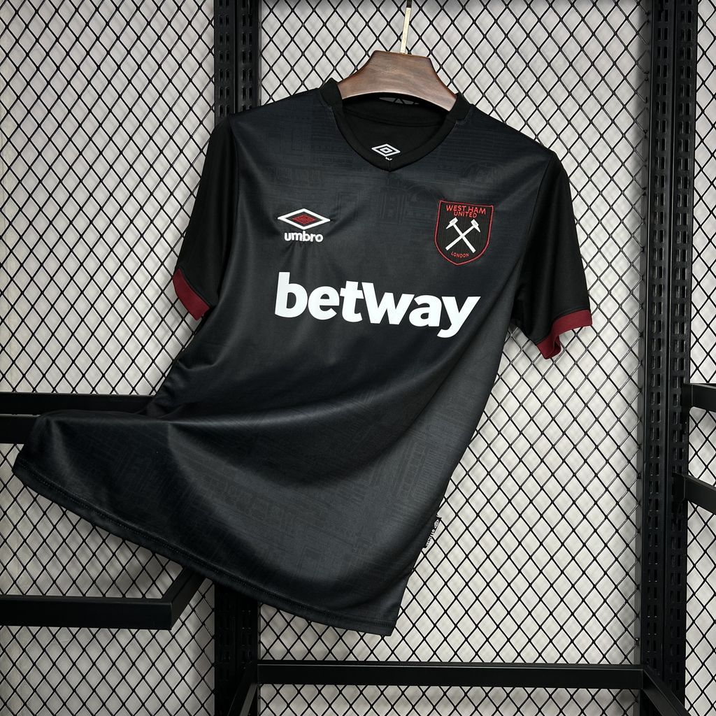 West Ham United Football Jersey Away Custom Shirt 2024/25 - Image 6