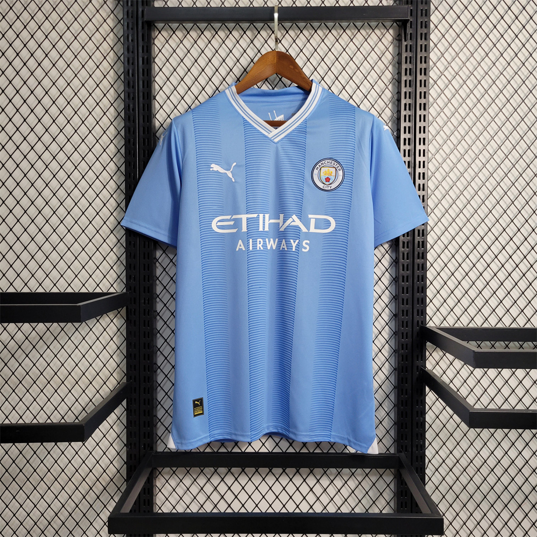 Manchester City Football Jersey Home Shirt 2023/24
