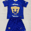 Pumas UNAM Soccer Jersey Away Kids Kit Jersey+Shorts 2025-26