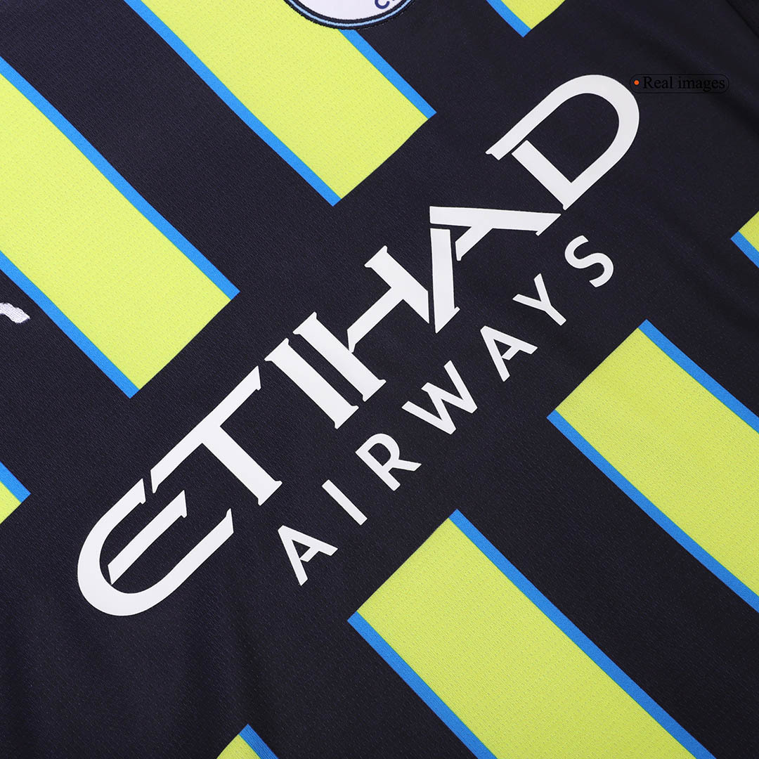 Manchester City Away Football Jersey Shirt 2024/25 - Image 6