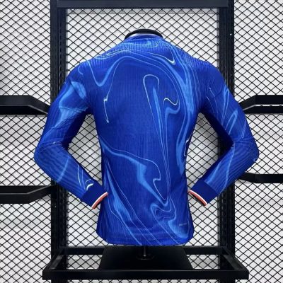 Alternative view of Chelsea Football Jersey Home Long Sleeve Shirt 2024/25