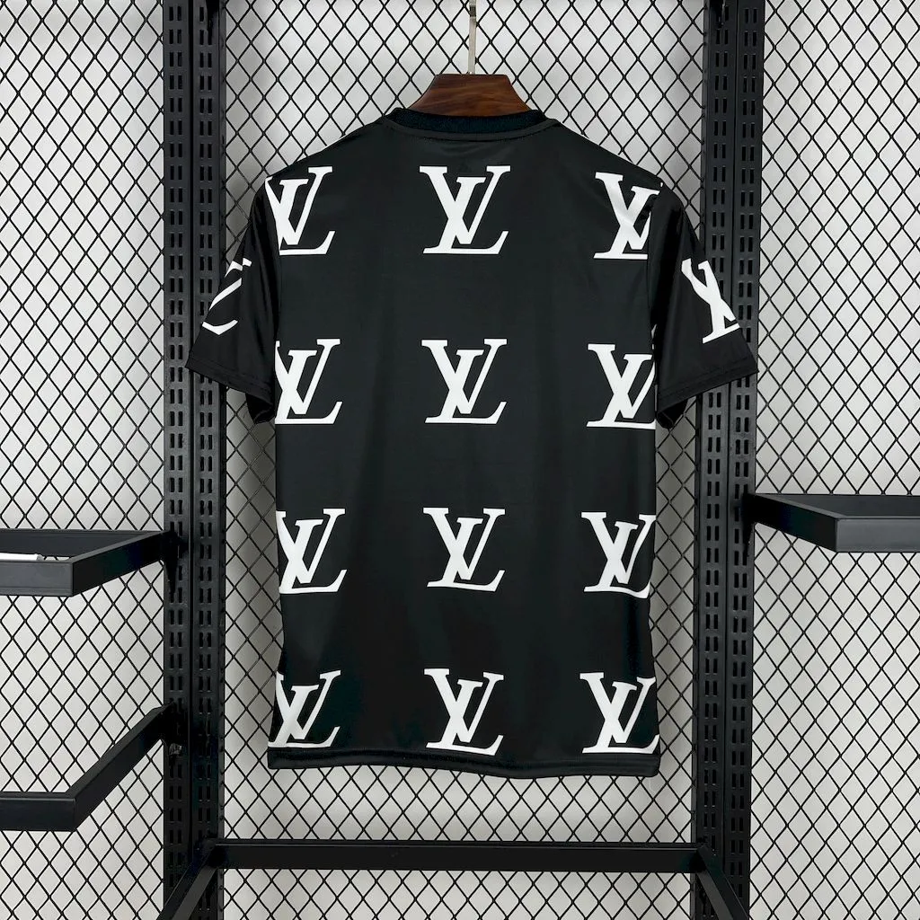 Real Madrid Soccer Jersey LV Joint Special Edition Custom Shirt 2025/26 - Image 2