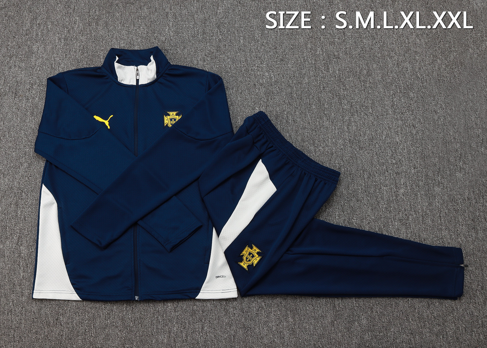 Portugal Training Kit (Jacket+Pants) Royalblue 2025 - Image 2