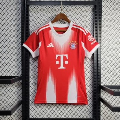 Bayern Munich Soccer Jersey Home Women's Shirt 2025/26