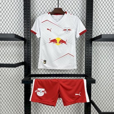 RB Leipzig Football Jersey Home Kids Kit Jersey+Shorts 2025-26