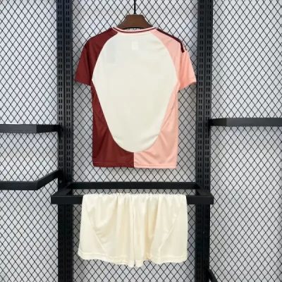 Alternative view of Olympique Lyonnais Football Jersey Third Away Kids Kit Jerseys+Shorts 2024/25