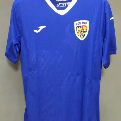 Romania Soccer Jersey Away Retro Jersey 2021-22