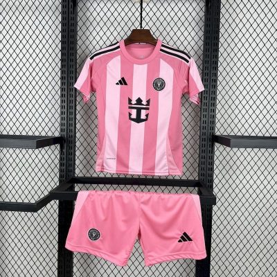 Inter Miami Soccer Jersey Home Kids Kit Jersey+Shorts 2025