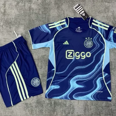 Ajax Away Kids Kit Jerseys+Shorts 2025/26