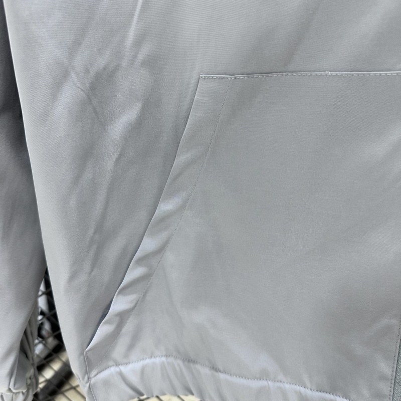 Sao Paulo FC Windbreaker Jacket Black Gray 2025 - Image 3