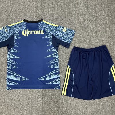 Alternative view of Club America Soccer Jersey Away Kids Kit Jersey+Shorts 2025/26