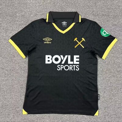West Ham United Football Jersey Third Away Custom Shirt 2025-26