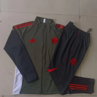 Alternative view of Kids Bayern Munich Training Kit (Jacket+Pants) Deep Green 2025/26