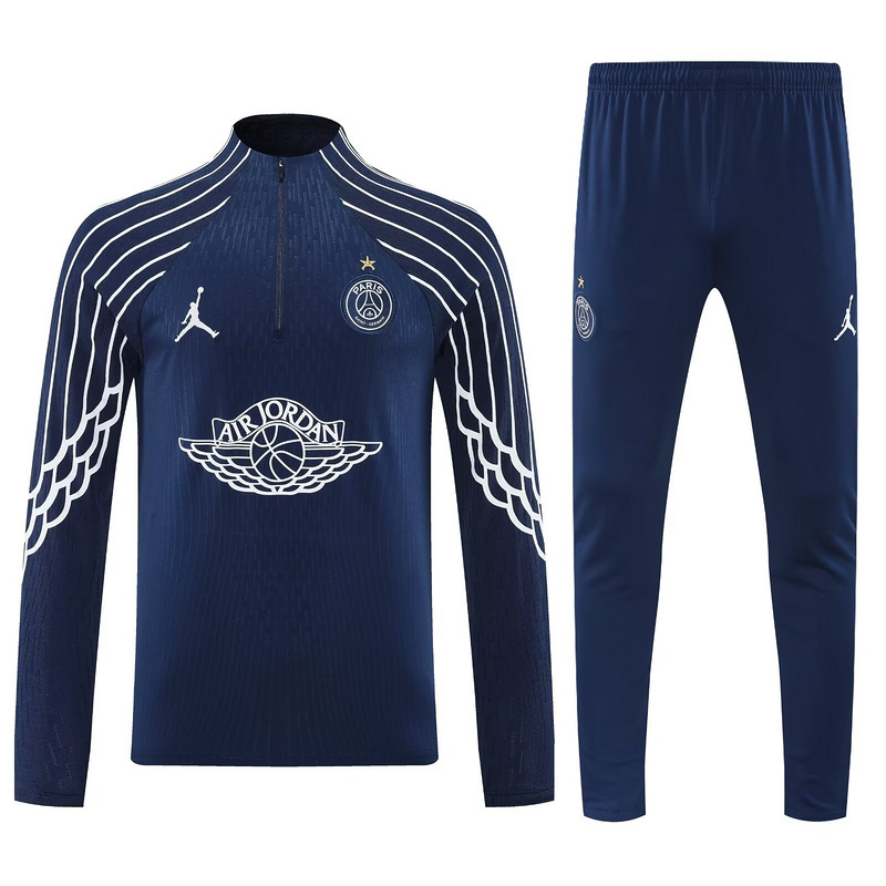 PSG Training Kit (Sweatshirt+Pants) Blue 2025/26