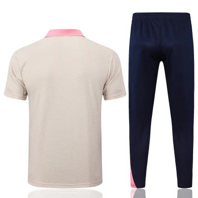 Alternative view of Barcelona Training Kit (Polo+Pants) Beige 2025/26