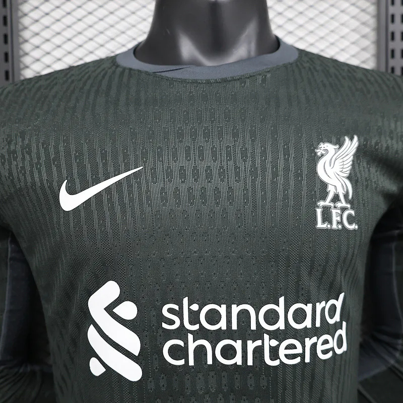 Liverpool Football Jersey Away Long Sleeve Shirt 2024/25 - Image 5