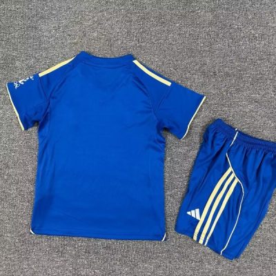 Alternative view of Leicester City Football Jersey Home Kids Kit Jersey+Shorts 2025/26