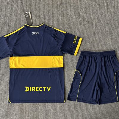 Alternative view of Boca Juniors Soccer Jersey Home Kids Kit Jersey+Shorts 2025/26