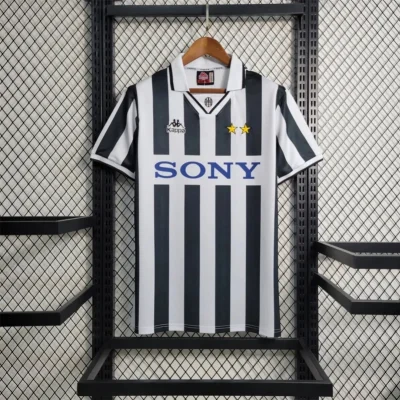 Juventus Retro Soccer Jersey Home Custom Shirt 1995-97