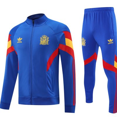 Spain Training Kit (Jacket+Pants) Blue 2025