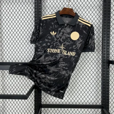 Ajax Football Jersey Stone Island Special Edition Custom Shirt 2025/26