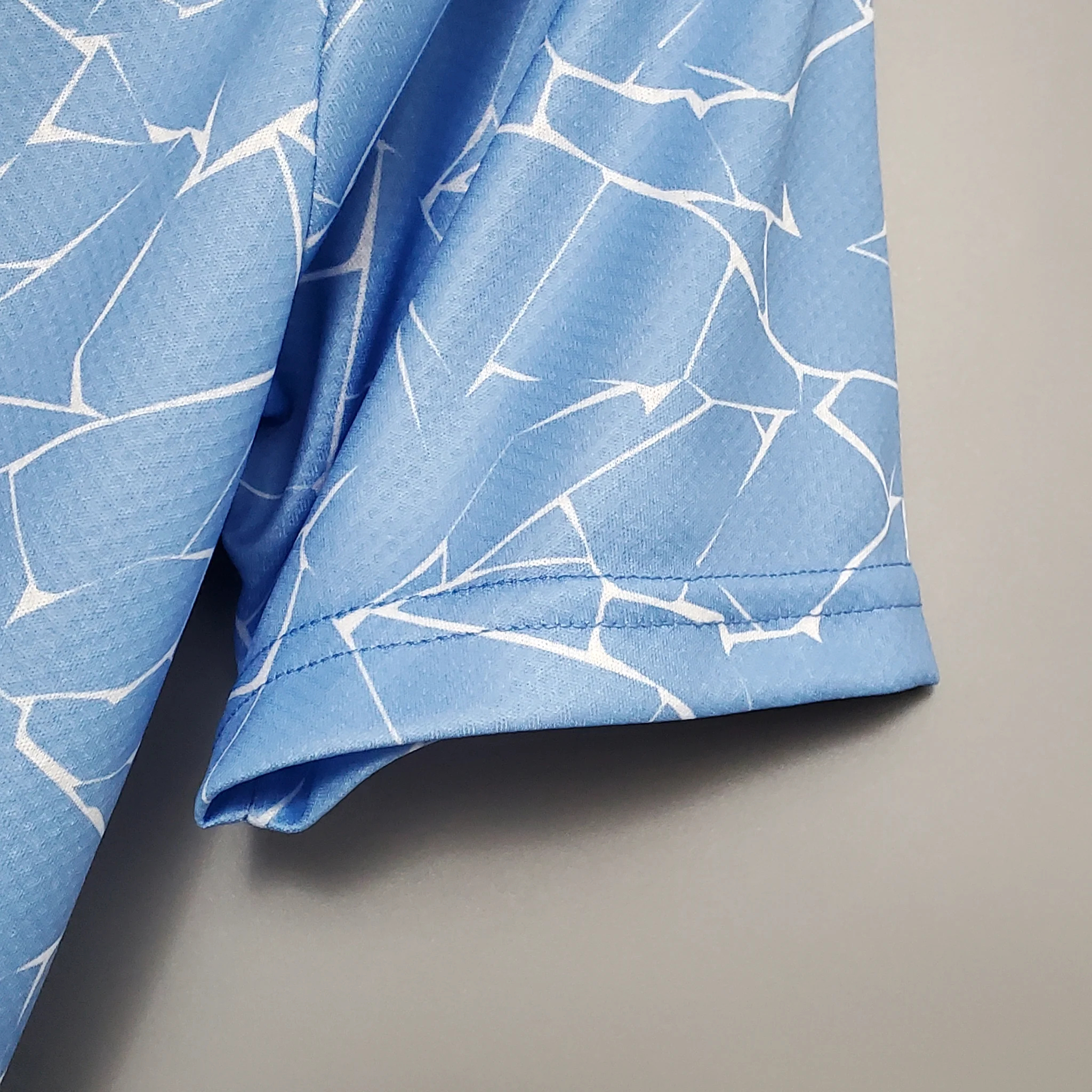 Manchester City Retro Football Jersey Home Shirt 2020/21 - Image 6