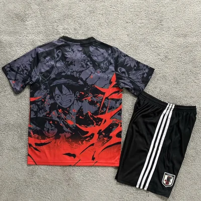 Alternative view of Japan Soccer Jersey One Piece Special Edition Kids Kit Jersey+Shorts 2025