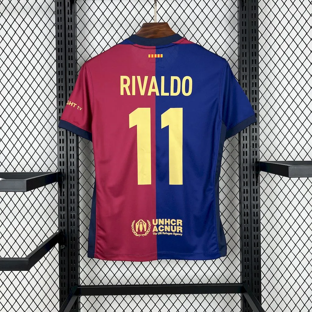 Barcelona Soccer Jersey 125th Anniversary Custom Shirt 2024/25 - Image 2