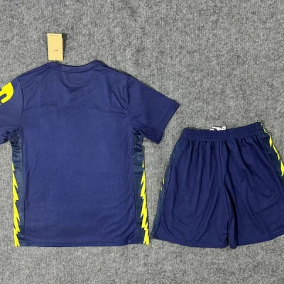 Alternative view of Atletico Madrid Soccer Jersey Away Kids Kit Jersey+Shorts 2025/26