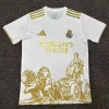 Real Madrid Soccer Jersey White & Golden Special Edition Custom Shirt 2025/26