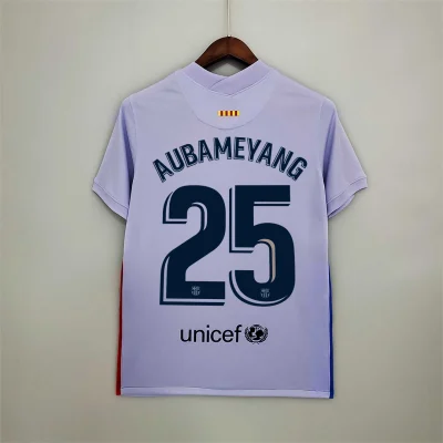 Alternative view of Barcelona Retro Jersey Away Soccer Shirt 2021/22