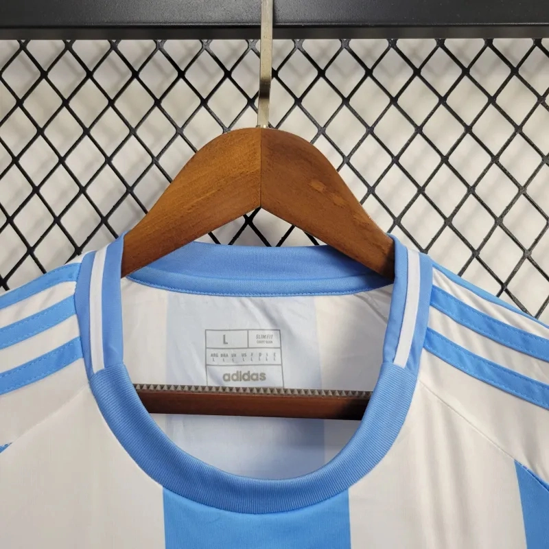 Argentina Soccer Jersey Home Custom Long Sleeve Shirt 2024 - Image 6