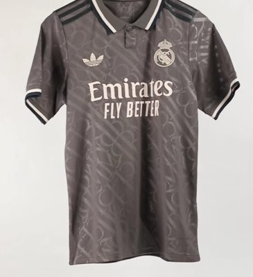Alternative view of Real Madrid Soccer Jersey Third Away Custom Shirt 2024/25