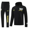 Juventus Hoodie Training Kit (Sweatshirt+Pants) Black 2025/26