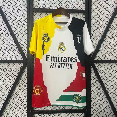 Cristiano Ronaldo Commemorative Edition Shirt 2025/26 - All Club Mix