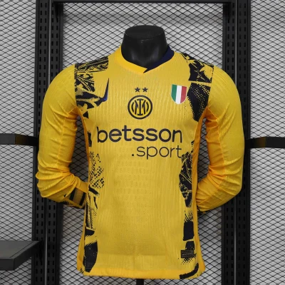 Soccer Jersey Inter Milan Third Away Long Sleeve Shirt 2024/25