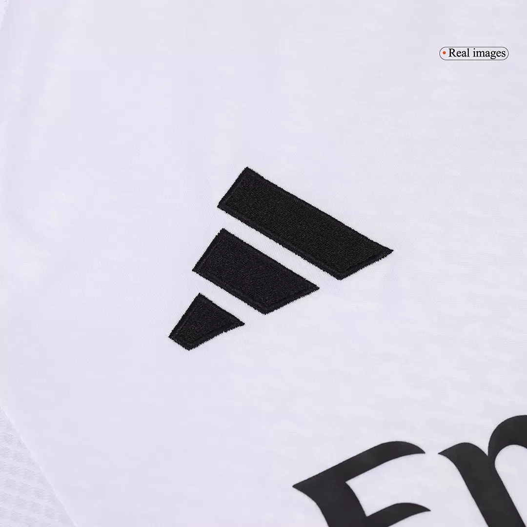 Real Madrid Soccer Jersey Home Custom Long Sleeve Shirt 2024/25 - Image 4