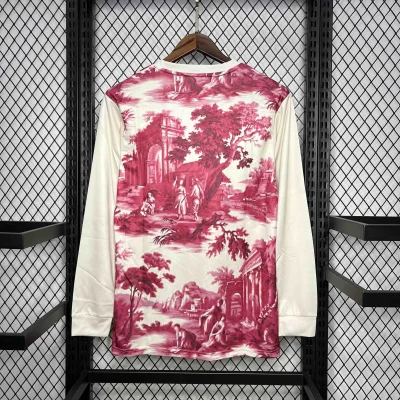 Alternative view of Arsenal Soccer Jersey Special Edition Custom Shirt Long Sleeve 2024/25