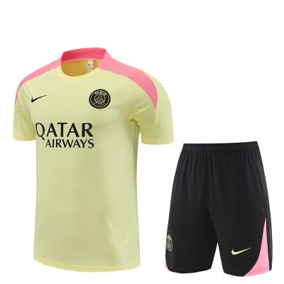 PSG Training Jersey Kit Yellow 2024/25