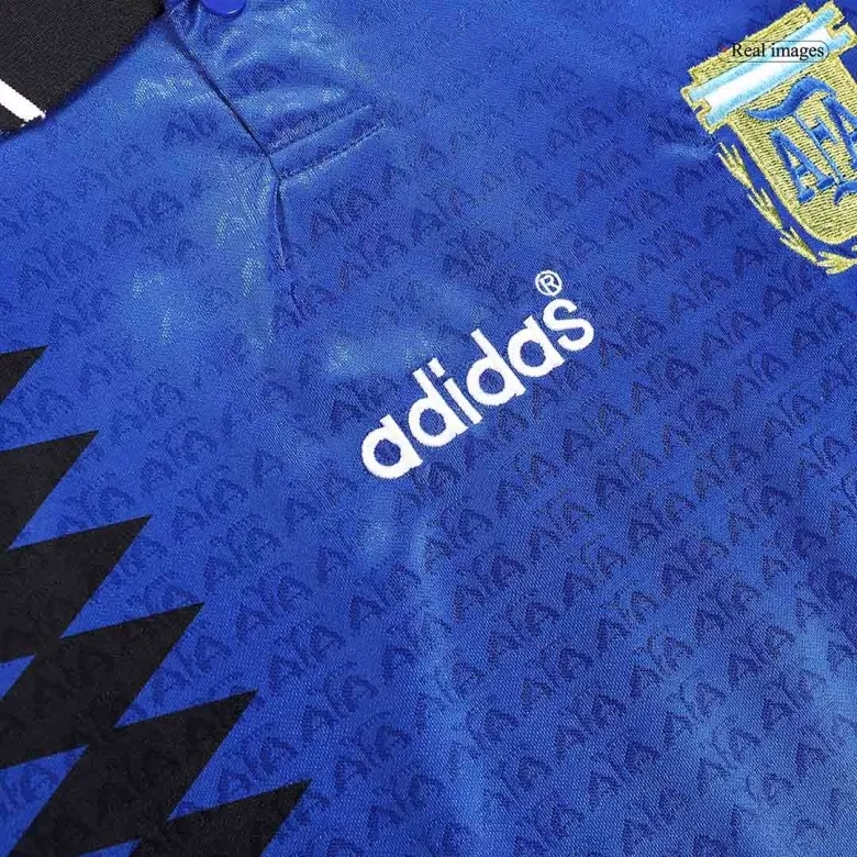 Argentina Retro Jersey Custom Away Football Jersey World Cup 1994 - Image 6