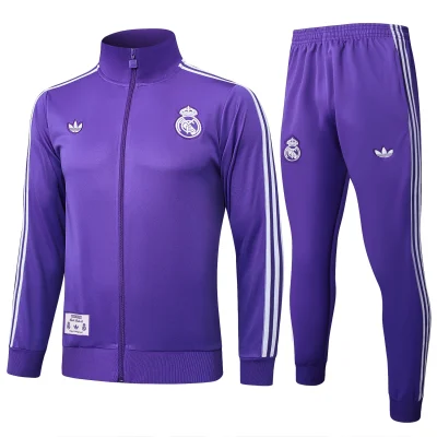 Real Madrid Training Kit (Jacket+Pants) Purple 2025/26